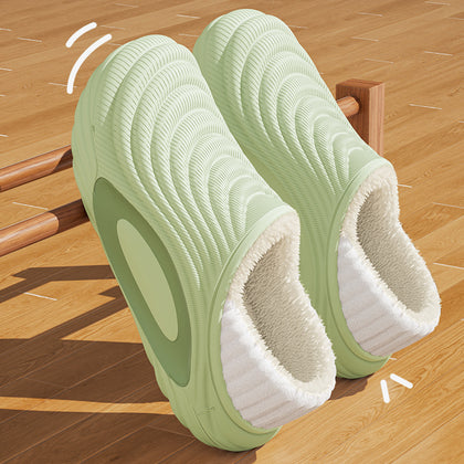 Snowguard Winter Slippers in Green