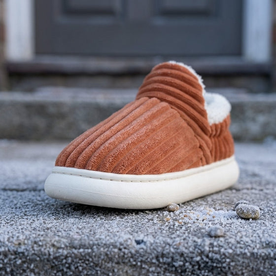 Walk out without changing shoes